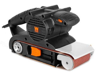 WEN 10-Amp 4-by-24-Inch Variable Speed Combination Handheld and Benchtop Belt Sander (HB424V) - WoodArtSupply