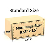 Customisable Wood Plank Branding Iron with Personalised Text - Made in USA Infinity Stamps