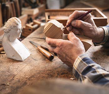 Premium Wisconsin Basswood Carving / Whittling Large Block KIT. 4 Large Pieces Measuring 2X2X6 inches. Suitable for Beginner to Expert. Kiln Dried - WoodArtSupply