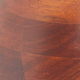 Lipper International Cherry Finished Wavy Rim Beechwood Serving Bowl for Fruits or Salads, Matte, Small, 7.5" x 7.25" x 3", Single Bowl, 30.43Fl oz Lipper International