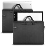 Case for A4 Light Box, IMAGE Waterproof 14 Inch Light Box Travel Storage Case Pouch Cover with Pockets Protective Light Pad Case for A4 Tracing Light IMAGE