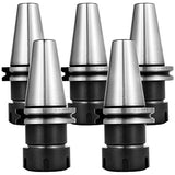OrangeA 5 PCS Collet Set, CAT40 ER32 Collet Chuck, for CNC Engraving Machine & Milling Lathe Tool (CAT40 ER32) OrangeA