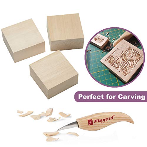 Basswood Carving Block Set of 14pcs - Craftylite - Creativity at its best