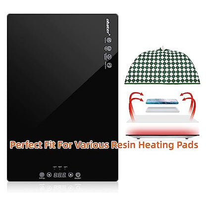 Epoxy Resin Curing Dust Cover, Foldable Resin Insulated Cover, Resin Supply Suitable for Resin Heating Mat, Resin Dryer Pad, Resin Molds
