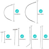 900 Yards Hair Extension Thread Sewing,FIVEIZERO Threads Hair Weave Threads with 30 Pieces T/C/J/I Needles Using for Hand Sewing,Hair Extensions,Wig FIVEIZERO