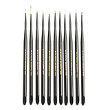 Royal & Langnickel Majestic Detail Artist Brush Set, 11-Piece Royal & Langnickel