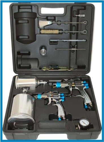 DeVilbiss 802342 StartingLine HVLP Gravity Spray Gun Kit, 2.7, Factory - WoodArtSupply