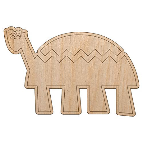 Totally Turtle Unfinished Wood Shape Piece Cutout for DIY Craft Projects - 1/4 Inch Thick - 4.70 Inch Size Sniggle Sloth
