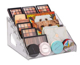 YIEZI Nail Polish Organizer 84 Bottles of 7 Layers Sunglass Organizer Acrylic Display Rack Eyeglasses Storage Essential Oils Holder Makeup Organizer YIEZI