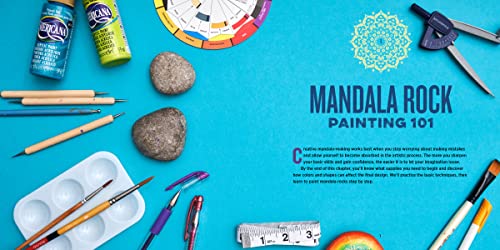 Mandala Rock Painting Made Simple: Step-by-Step Instructions for Timeless Designs WoodArtSupply