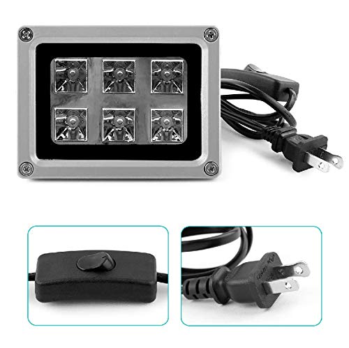 3D Printer UV Resin Curing Light for SLA/DLP 3D Printer Solidify Photosensitive Resin 405nm UV Resin with 6W Output Affect, DIY Curing Enclosue Skouphy