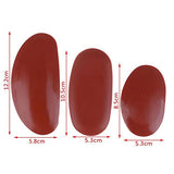 Feqsky 5Pcs Ceramic Tools, Steel Serrated Scraper Pottery Clay Silicone Scraper for Polymer Clay Scraper Pottery Tools Scraper Crafts Kit Feqsky