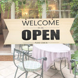 Kisangel 10pcs Hanging Decorative Plaque Unfinished Wood Sign Blank Wooden Plaque Wooden Slices Blank Hanging plaques Wood Decor Blank Wooden Signs Kisangel