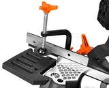 WEN MM1011T 15-Amp 10-Inch Single Bevel Compact Sliding Compound Miter Saw with Laser, Black WEN