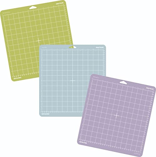 Craftelier - Reusable Cutting Mat with Strong Adhesion or Grip for Scrapbooking and Crafting | Compatible with Cricut Machines | Size 30,5 x 30,5 cm Craftelier