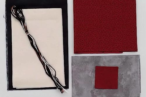 Wall Quilt Kit by Rachel's of Greenfield, Birches Wall Quilt Kit 13x15 inch, white WoodArtSupply