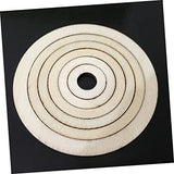 SEWACC 50pcs Christmas Decor Wood Frames Natural Wood Slices Unfinished Wood Circles Smooth Wood Circles Nativity Crafts DIY Craft Decor Log Chips SEWACC
