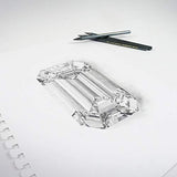 Koh-I-Noor Progresso Woodless Graphite 4-Pencil Set, HB, 2B, 4B, 6B Degrees, 1 Pencil per Degree (FA8911.4BC) , Black Koh-I-Noor