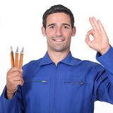 Marking Knife Woodworking Marking Knife Thin Blade Dual Double Bevel Striking Knife Hardened Mn-V Steel Heat Treated Striking Marking Knife (2 Mudder