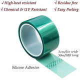 Jourbot Resin Tape for Epoxy Resin Molding,Traceless Silicone Thermal Adhesive Tape for Making River Tables Hollow Frame Bezels Epoxy Resin Craft Jourbot