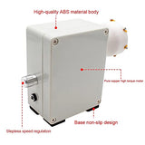 Portable Professional Lure Fishing Rod Winding Machine DIY Fishing Rod Epoxy Resin Rotating Gluing Machine 0-30RPM Adjustable Aitoserlea