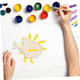 DIY Wooden Wind Chime Whale Gifts Mermaid Gifts Childrens Tylonal Craft Wind Chimes Unfinished Wind Chimes Wind Chime Kit DIY Wind Bells DIY Craft Toyvian