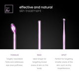 NuDerma Professional Skin Therapy Wand - Portable Skin Therapy Machine with 6 Neon & Argon Wands – Boost Your Skin – Clear Firm & Tighten Pure Daily Care