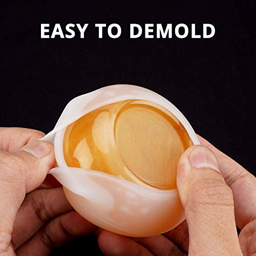 Resin Box Molds, Gartful Silicone Bottle Resin Molds with Lids, Storage Container Epoxy Casting Molds for Storing Jewelry Earrings, Rings, Coins, Gartful