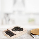 Toddmomy 1pcs Wooden Drawer Box Desktop Stackable Drawer Tea Bag Storage Drawer Unfinished Trinket Case Jewelry Organizer Holder for home Kitchen Toddmomy