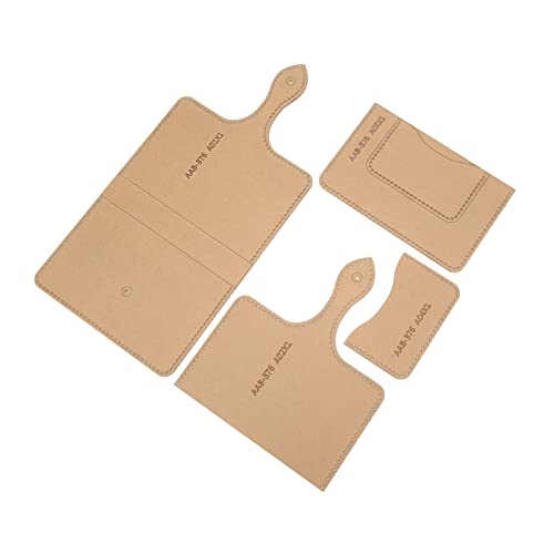 Acrylic Templates, Practical Leather Craft Tool, Leather Pattern Templates, Acrylic Bag Template Set Passport Bag Pattern Making Stencil Laser Cyrank