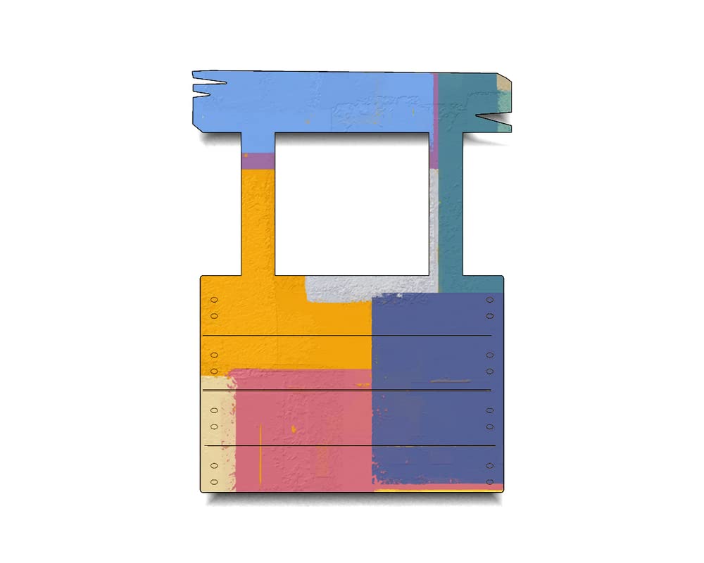 Unfinished Wood for Crafts - Kissing Booth Lemonade Stand - Large & Small - Pick Size - Unfinished Wood Shapes Town City Neighborhood Street Kids