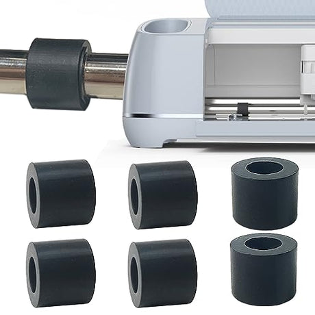 Rubber Roller Replacement Compatible with Cricut Maker/Maker 3, Mat Guide Rubbers for Cricut Repair Accessories… FEOXSHAL