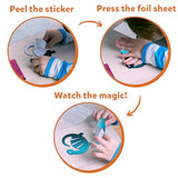 Skillmatics Art & Craft Activity - Foil Fun Dinosaurs, No Mess Art for Kids, Craft Kits & Supplies, DIY Creative Activity, Gifts for Boys & Girls Skillmatics