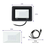 UV Light for Resin Curing 3D 30W Printer Curing Lamp Kit for SLA/DLP/LCD 3D Printing 395-405nm Efficient IP66 Waterproof Flood Light with 36pcs Black coospider-repta
