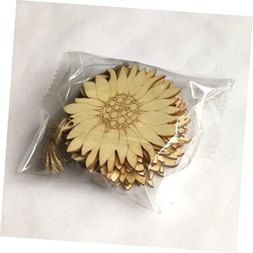 TOPPERFUN 10pcs Log Slices Wood Ornaments Wood Cutouts to Paint Wood DIY Crafts Wood Cutout Shapes Unfinished Wood Slice Wood Cutouts for Crafts TOPPERFUN