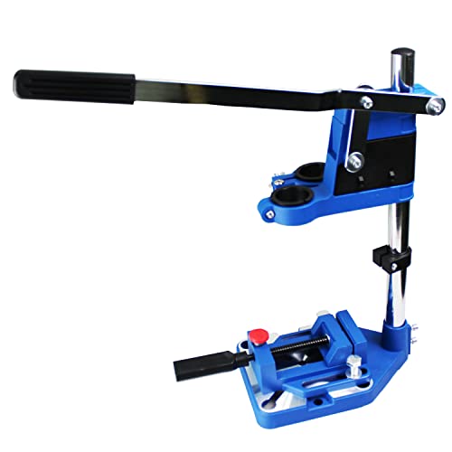 TEXALAN Drill Press Rotary Tool Workstation Stand with Wrench- 220-01- Mini Portable Drill Press- Tool Holder- 2 inch Drill Depth- Ideal for Drilling TEXALAN