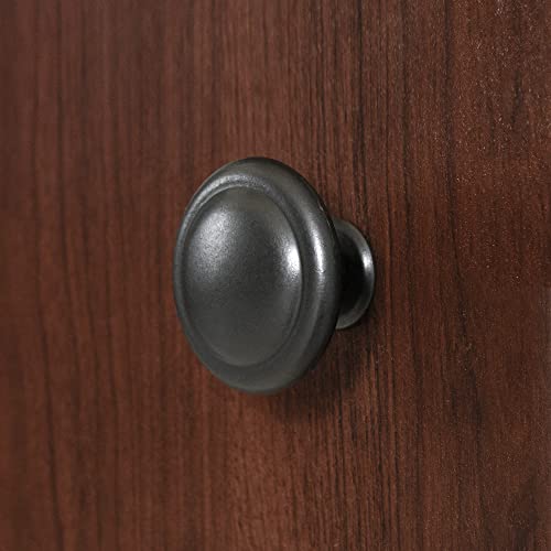 South Shore Morgan Small 2-Door Storage Cabinet, 19.38"D x 32.88"W x 32.38"H, Royal Cherry South Shore