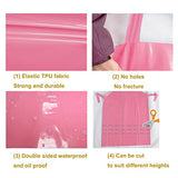 ELEBOX Waterproof Oil Proof Bib Apron Utility Apron Chemical Resistant Apron with Sleeve Work Apron Ultra Lightweight ELEBOX