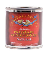 General Finishes Oil Based Pre-Stain Wood Conditioner, 1/2 Pint General Finishes