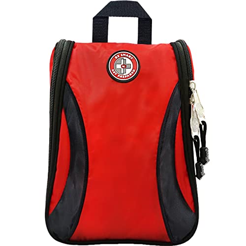 Be Smart Get Prepared 330 Piece First Aid Kit, All-Purpose: Clean, Treat, Protect Minor Cuts, Scrapes, Home, Office, Car, School, Travel, Emergency, Be Smart Get Prepared