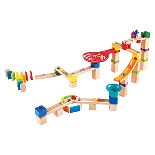 Hape Marble Run Race Track Games - WoodArtSupply