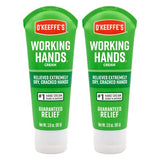 O'Keeffe's Working Hands Hand Cream, Relieves and Repairs Extremely Dry Hands, 3 oz Tube, (Pack of 2) O'Keeffe's