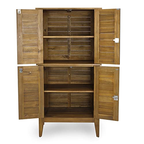 Homestyles Maho Storage, Large Cabinet, Brown homestyles