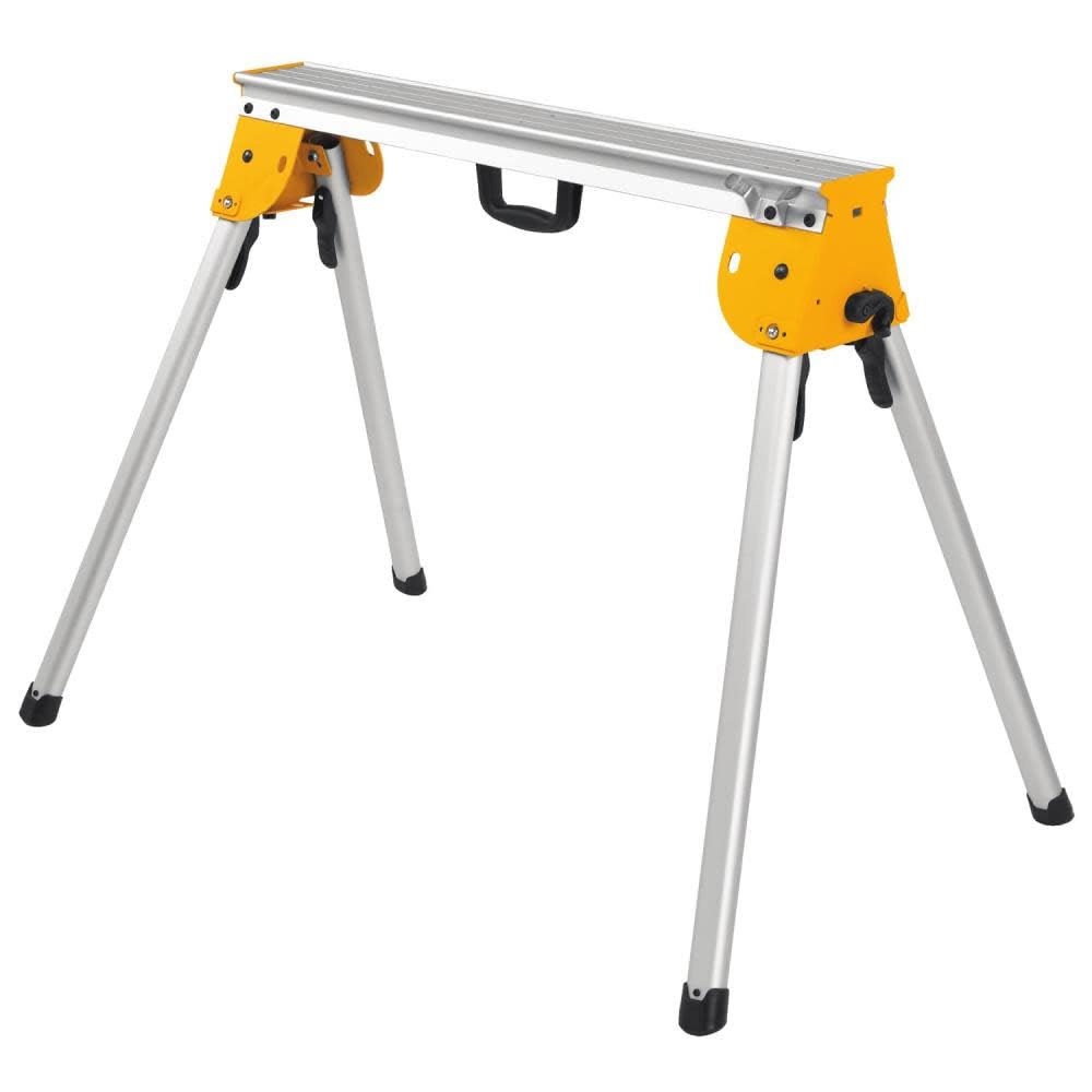 DEWALT Miter Saw Stand, 1,000 lb Capacity, Lightweight and Portable, Leg Locks for Easy Set Up, Mounting Brackets Included (DWX725B) - WoodArtSupply