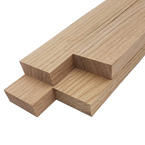 Red Oak Lumber Board - 3/4" x 2" (4 Pcs) (3/4" x 2" x 48") Barrington Hardwoods