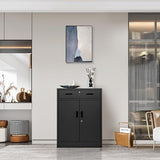 TaskStorz Metal Garage Storage Cabinets，Metal File Cabinet with 1 Locking Drawers, Lockable Storage Cabinets for Office, Home, Garage, Warehouse TaskStorz