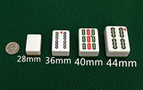 USA MJ Table Roller Coaster Style 40mm Chinese/Filipinos/American Mahjong Folding Automatic Mahjong Table Gray Color Ultra Thin 2 Set of Numbered usamjtable