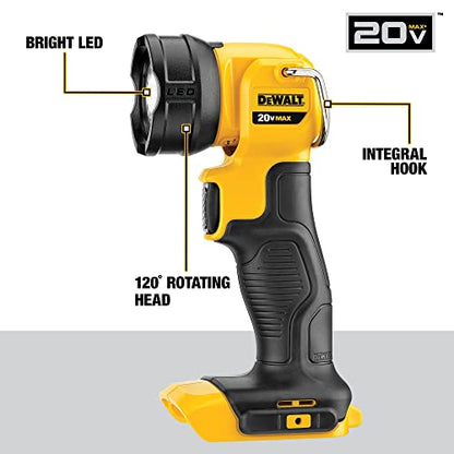 DEWALT 20V MAX Power Tool Combo Kit, 4-Tool Cordless Power Tool Set with 2 Batteries and Charger (DCK423D2)