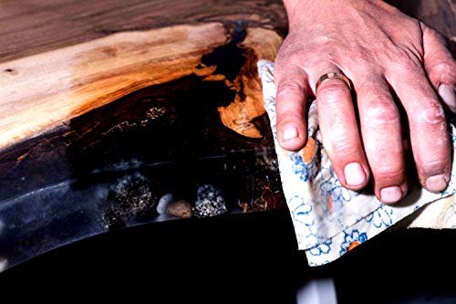 Superclear Deep Pour Epoxy Resin Kit, Premium Commercial Grade, 1.5 Gallons - 2:1 Crystal Clear Liquid Glass Pouring up to 2-4" - Self-Leveling Food FGCI