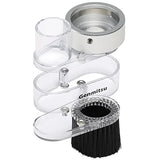 Genmitsu CNC ABS Dust Shoe for CNC Machines with a 52mm Diameter Motor, fits Most 300W-500W Spindle Motors, Hose Adapter Outer Diameter 38mm (1.5″), Genmitsu